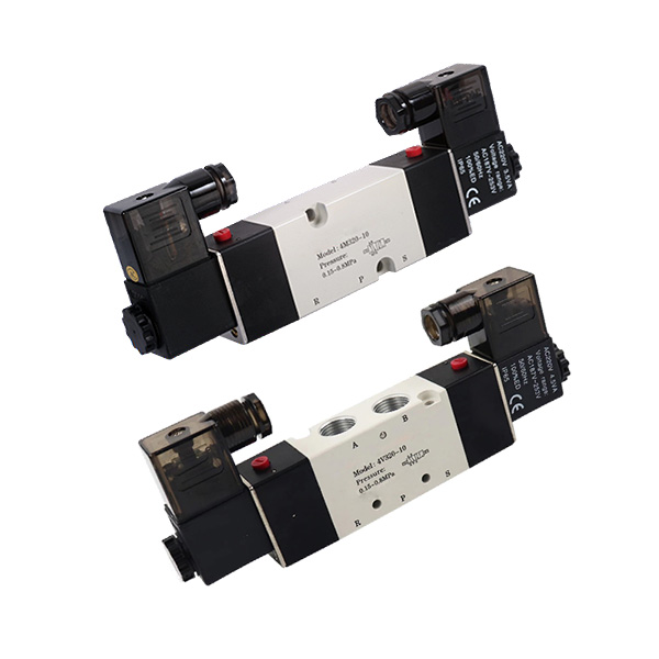 4M dual control plate solenoid valve/dual control tube solenoid valve