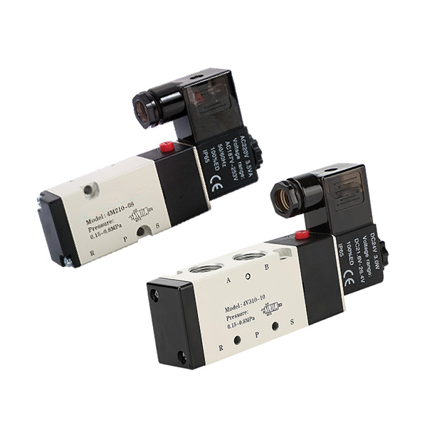 4M single control plate solenoid valve/tube solenoid valve