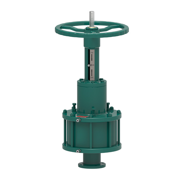 Straight stroke series pneumatic actuators