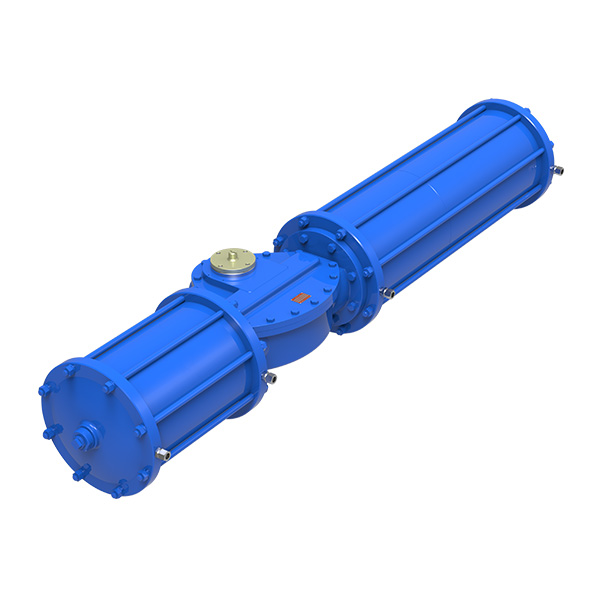 AW-S series pneumatic actuators - large cylinder body