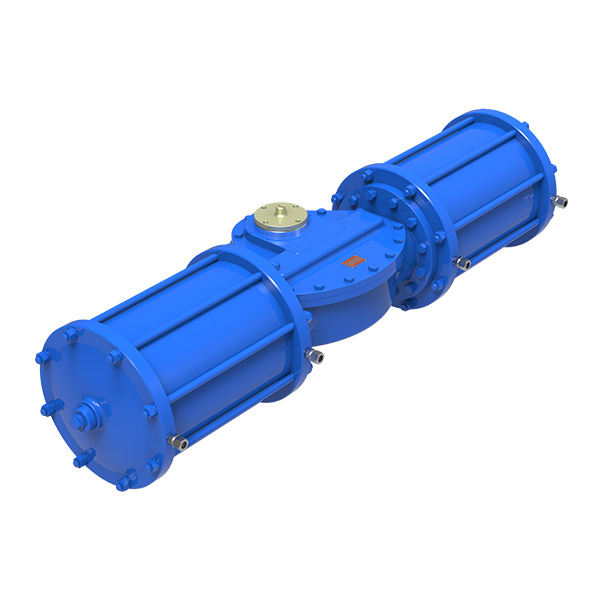 AW series pneumatic actuators - large cylinder body
