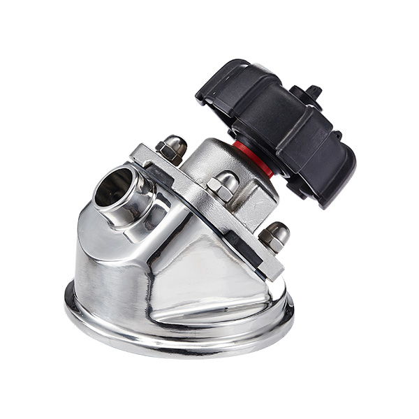 Manual tank bottom valve