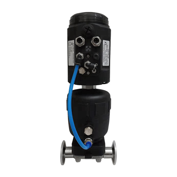 Regulating pneumatic quick installation diaphragm valve