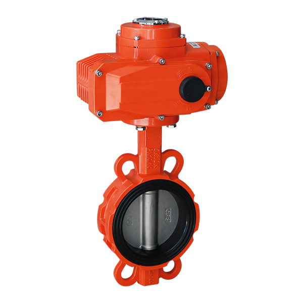 Electric wafer soft sealing butterfly valve
