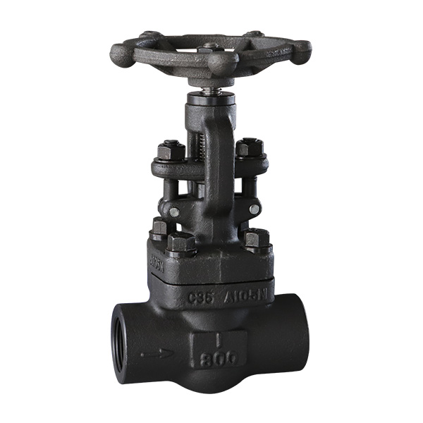 Forged steel threaded globe valve