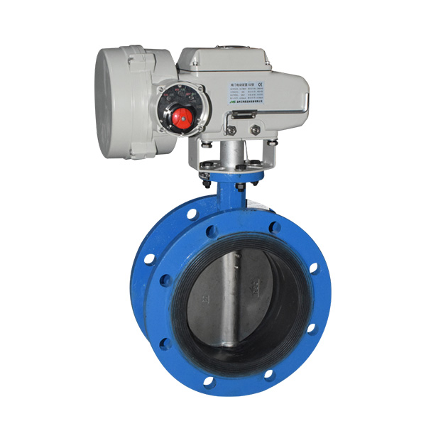 Electric rubber lined butterfly valve