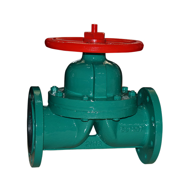 Rubber lined diaphragm valve