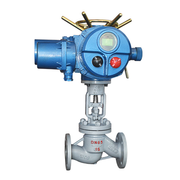Cast steel electric globe valve