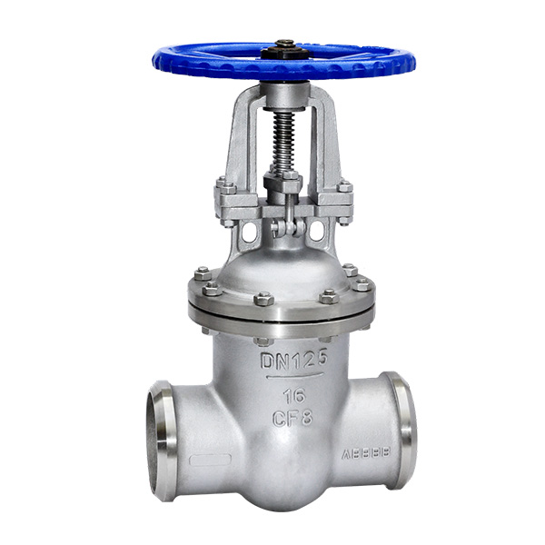 Welding gate valve