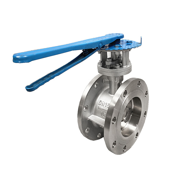 Manual flange butterfly valve