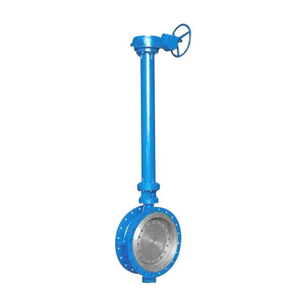 Extended stem butterfly valve