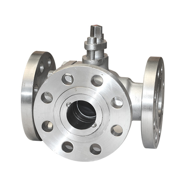 Three way ball valve