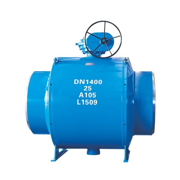 Fully welded ball valve