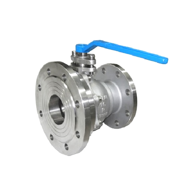 Discharge ball valve