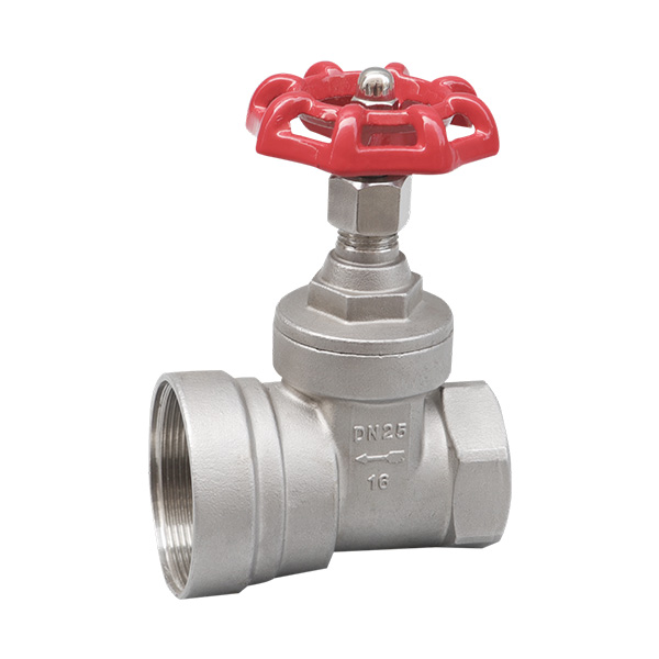 Reducing thread gate valve