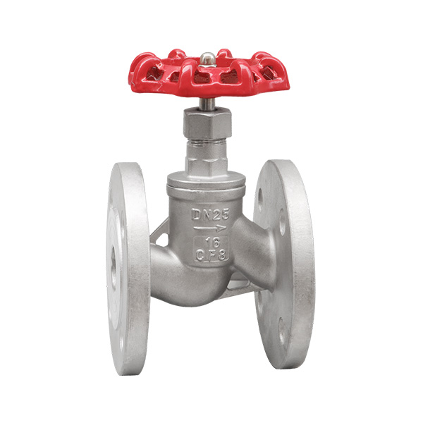 Flanged globe valve