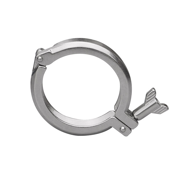 Single pin stacked clamp