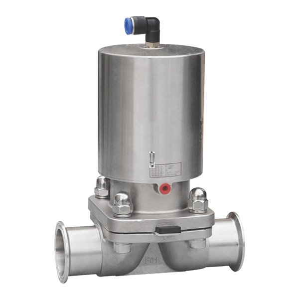 Pneumatic diaphragm valve