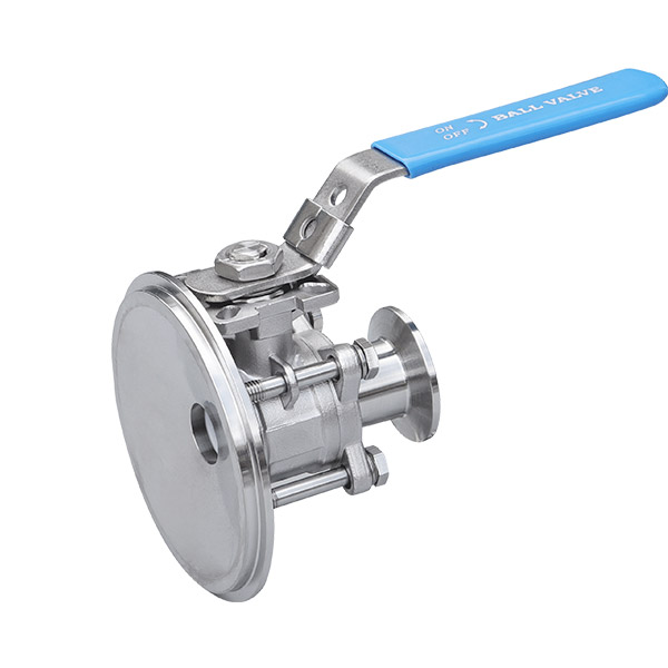 Discharge ball valve