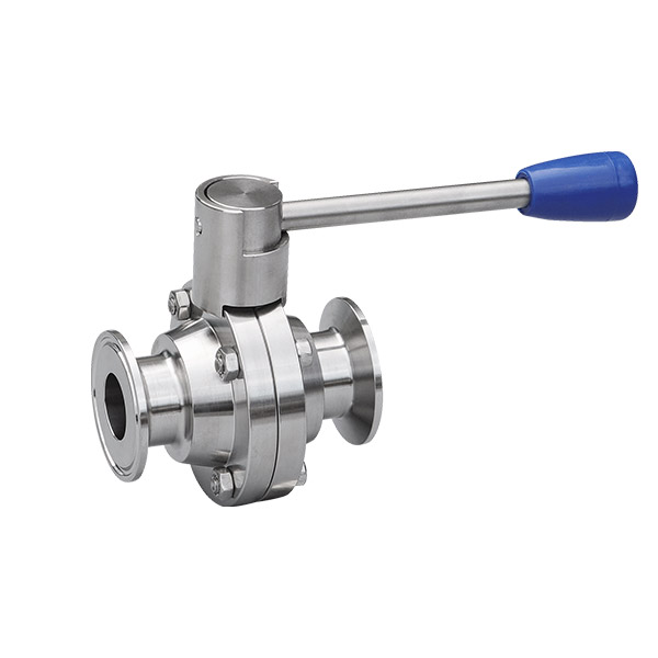 Pull rod quick installation butterfly valve