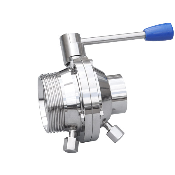 Non standard butterfly ball valve