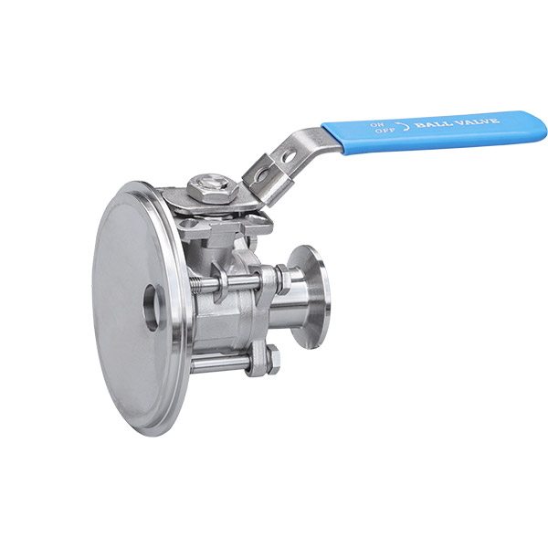 Discharge ball valve