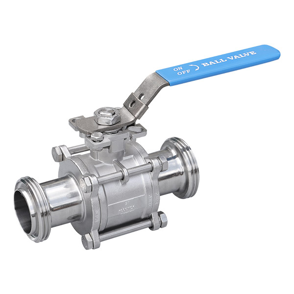 High platform external threaded ball valve