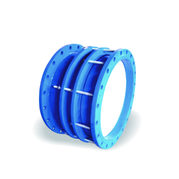 Double flange expansion joint