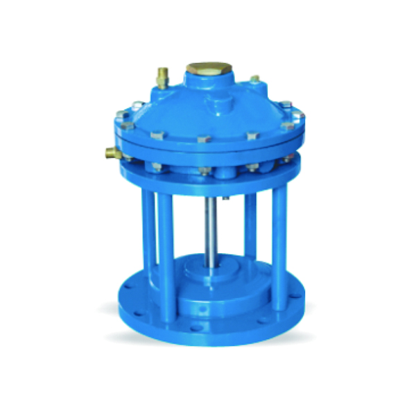 Diaphragm type bottom sludge discharge valve