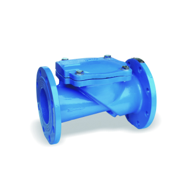 Rubber disc check valve