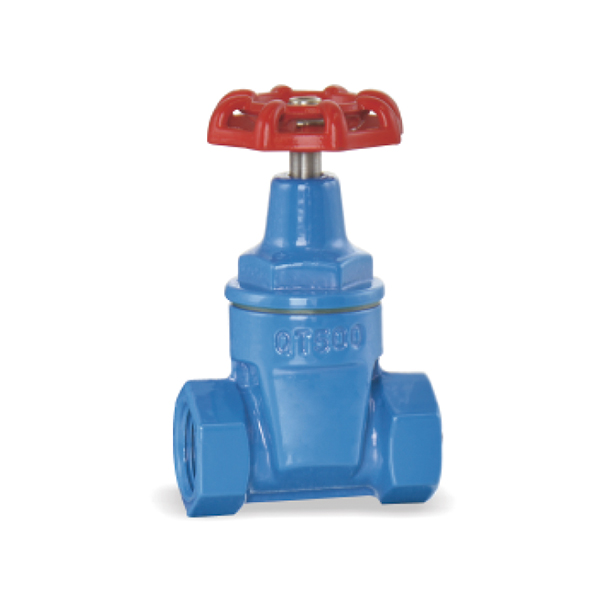 Screw thread gate valve