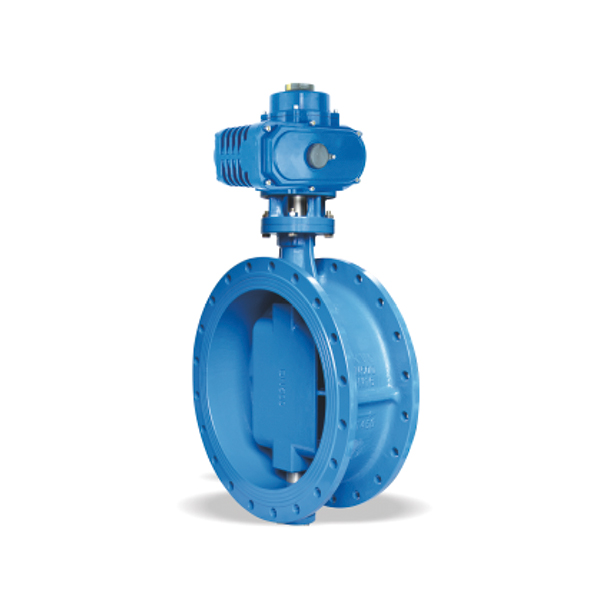 Electric flange butterfly valve